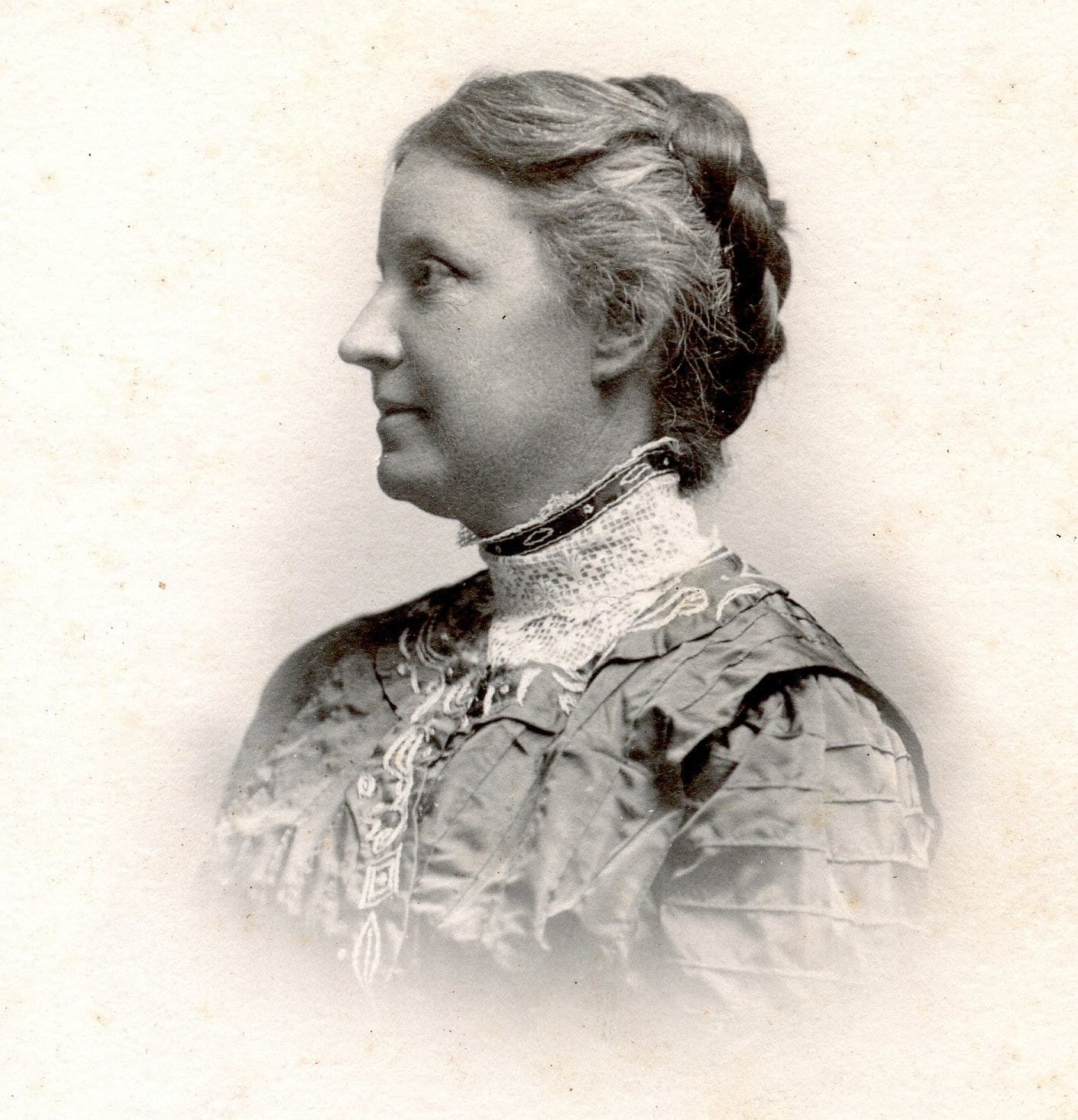 formal portrait of woman