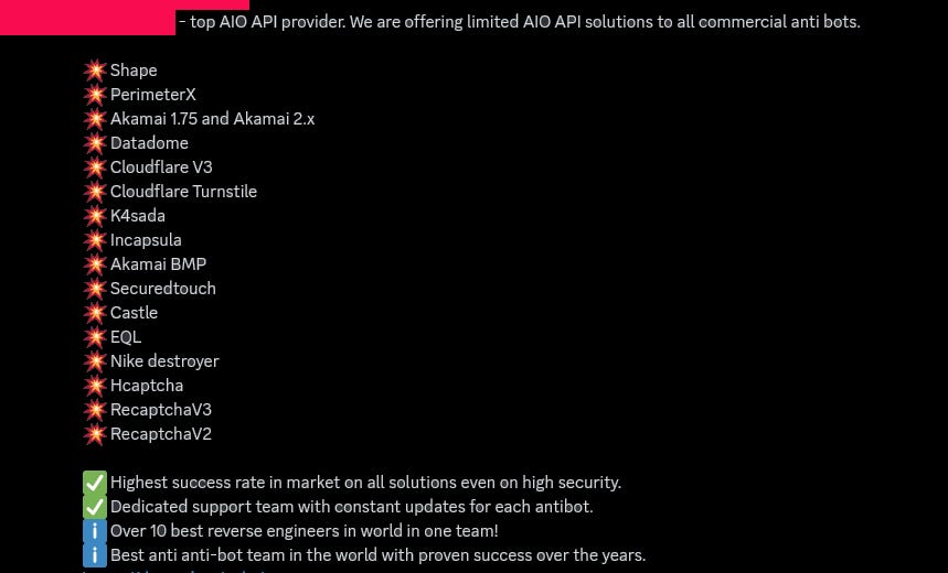 API provider advertising to prospects to bypass popular commercial anti-bot vendors