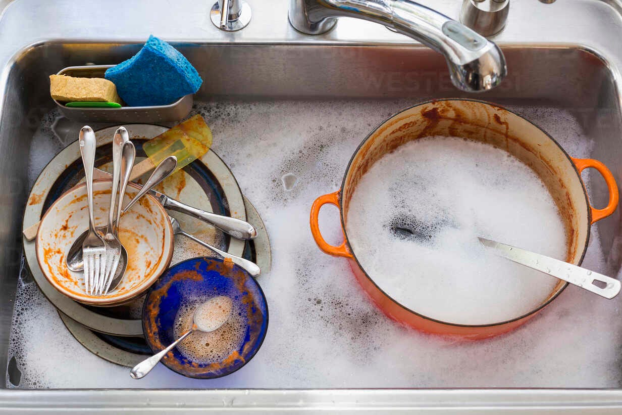 The Average Dirty Dish Sits in the Sink for a Day and a Half ...