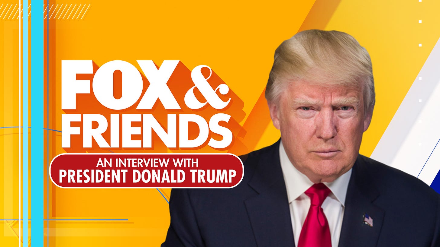 Watch Fox & Friends Interview with Donald Trump | Fox Nation