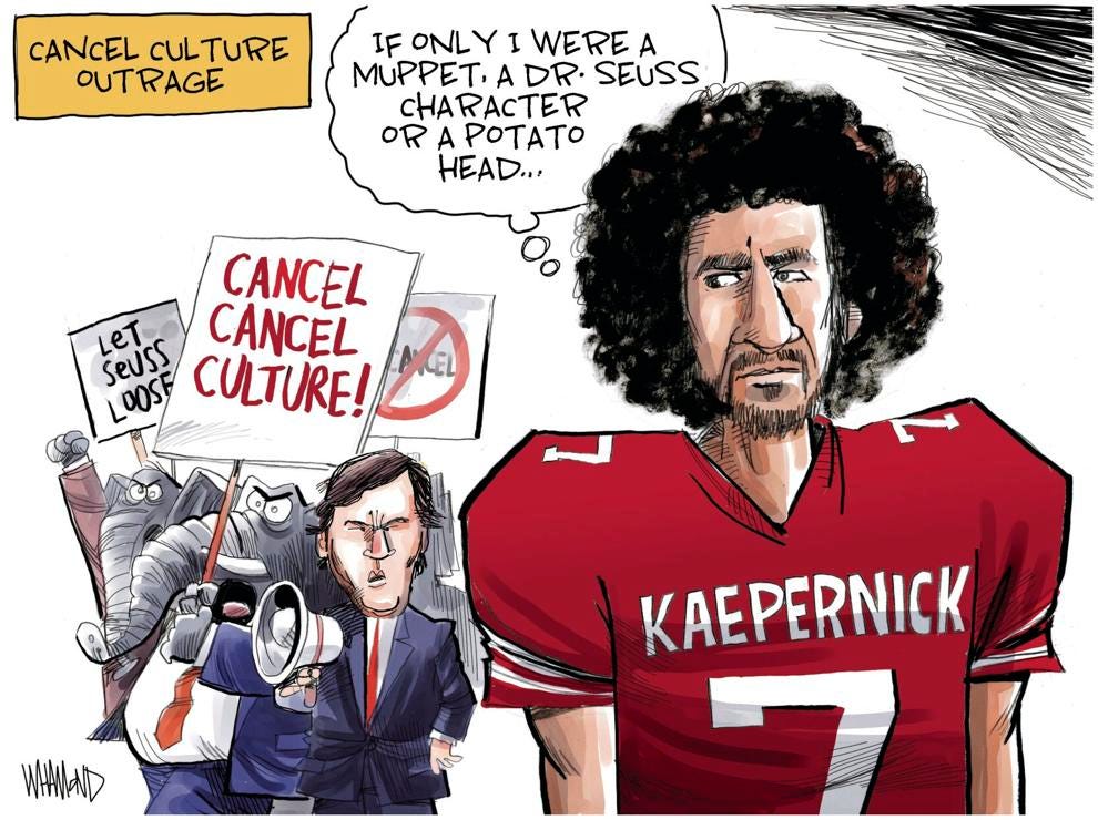 Cancel Culture outrage | Editorial Cartoons | lagrandeobserver.com