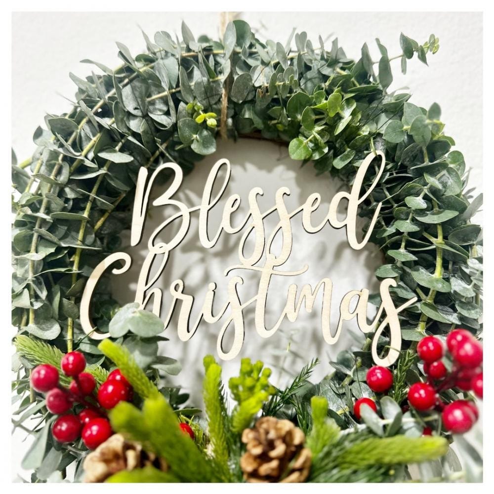 Blessings 23 Christmas Wreath