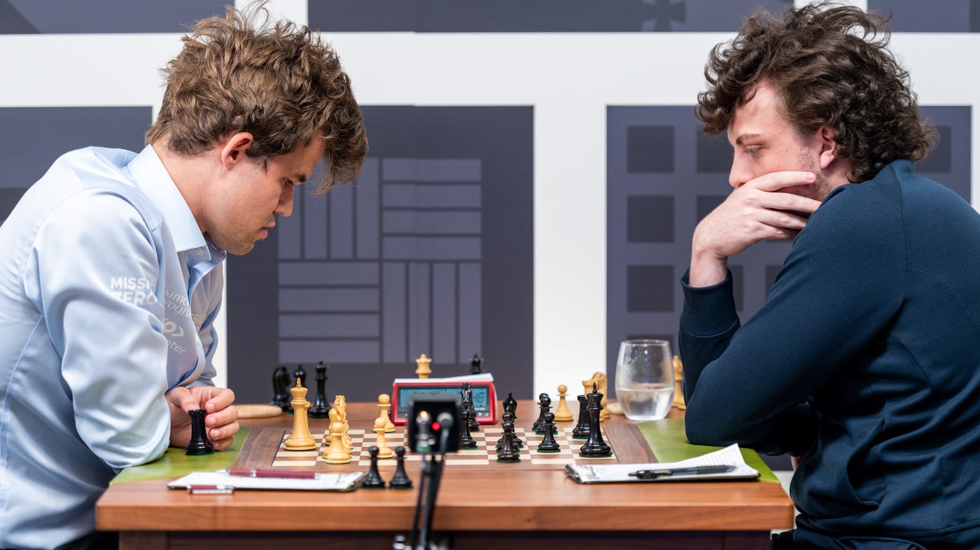 A stunning move shakes the chess world : NPR