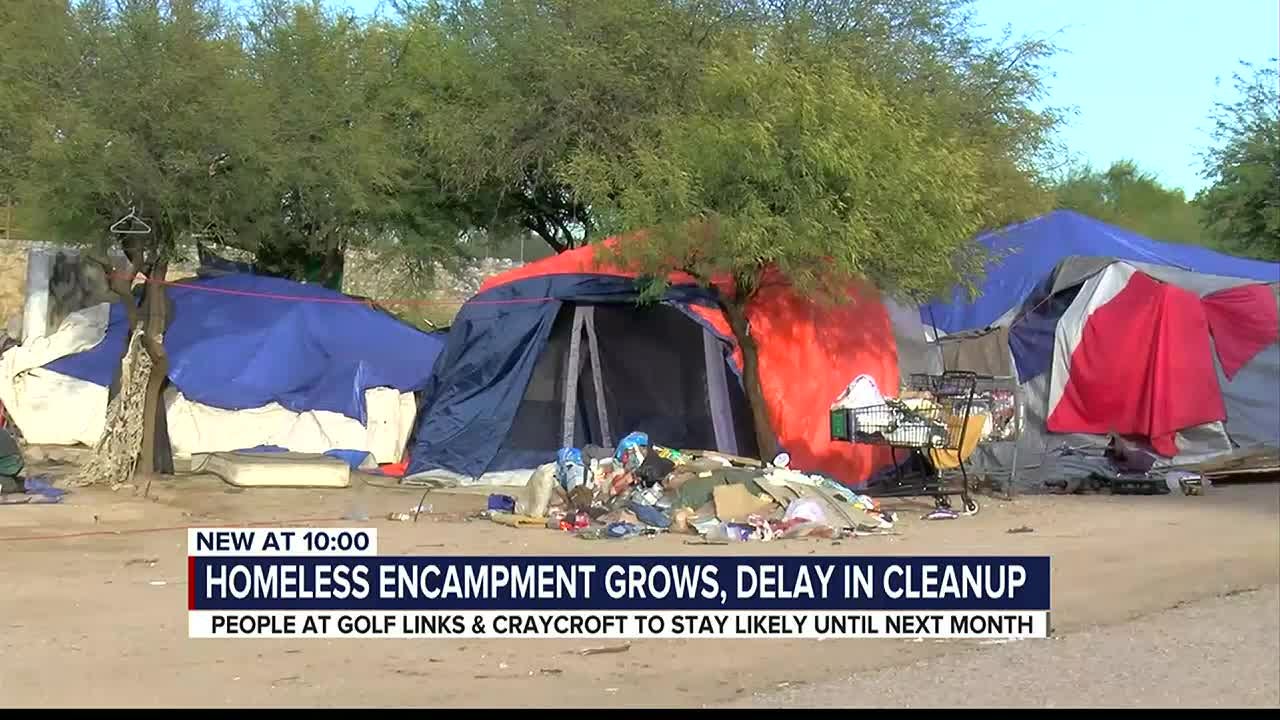 Homeless encampment on Golf Links & Craycroft to come down soon