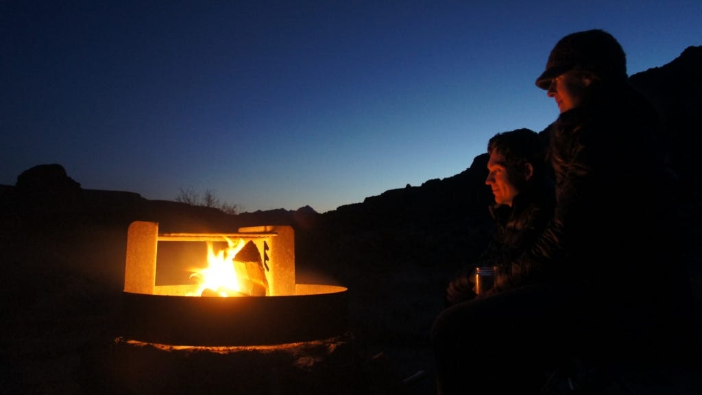 Eight year anniversary spent in the Mojave Desert. Here's to many more days just like this one!