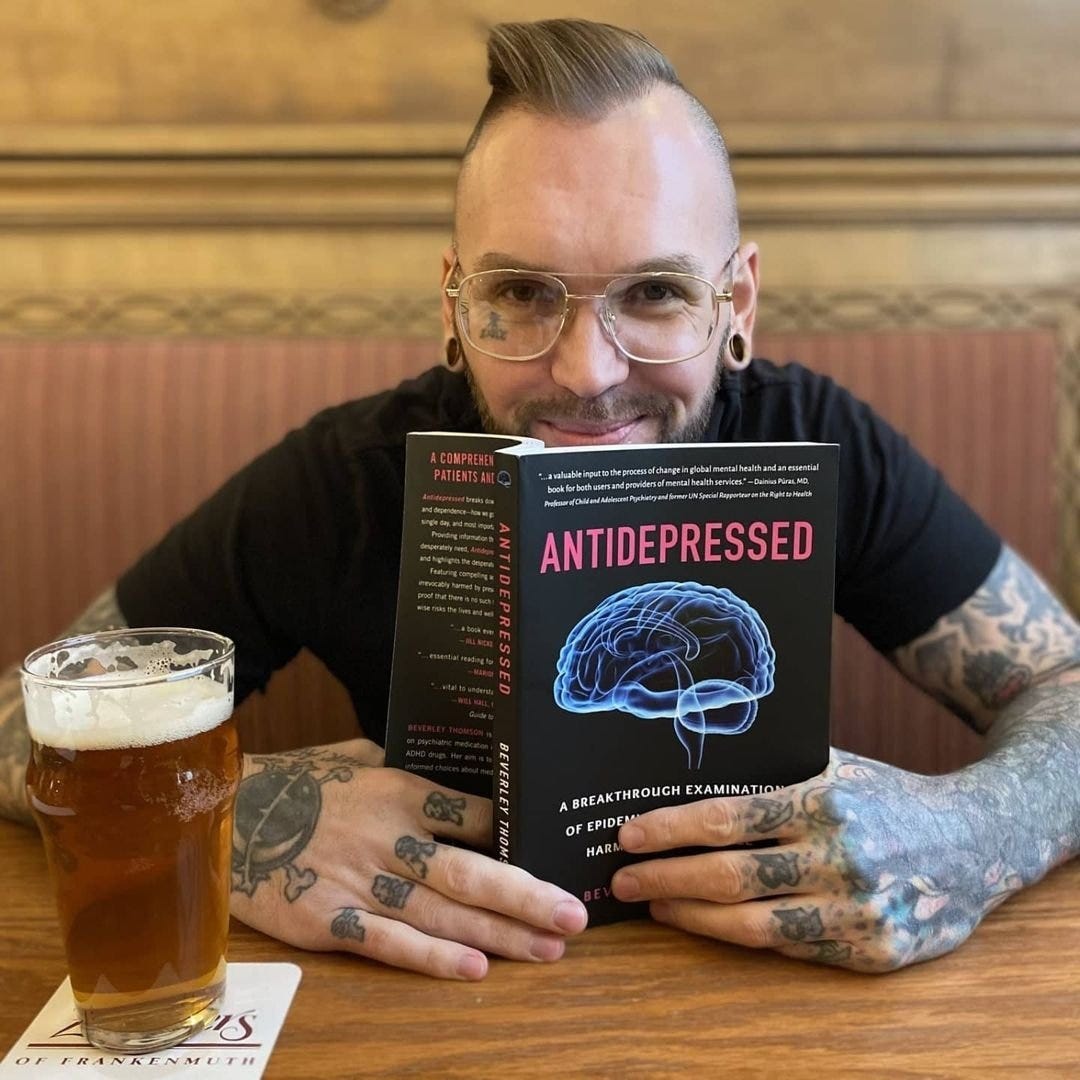 #PreOrder #ANTIDEPRESSED A breakthrough examination of #Epidemic #AntiDepressant harm and dependence.