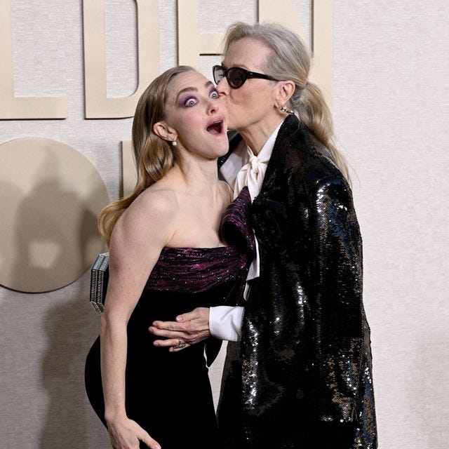 Meryl Streep reunites with on-screen daughter, Amanda Seyfried