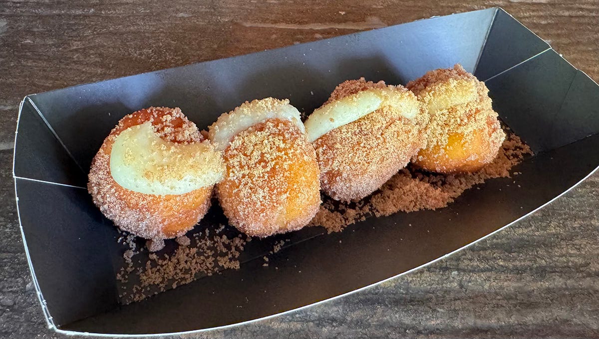 Warm Hearted Cinnamon Bites at Epic Universe