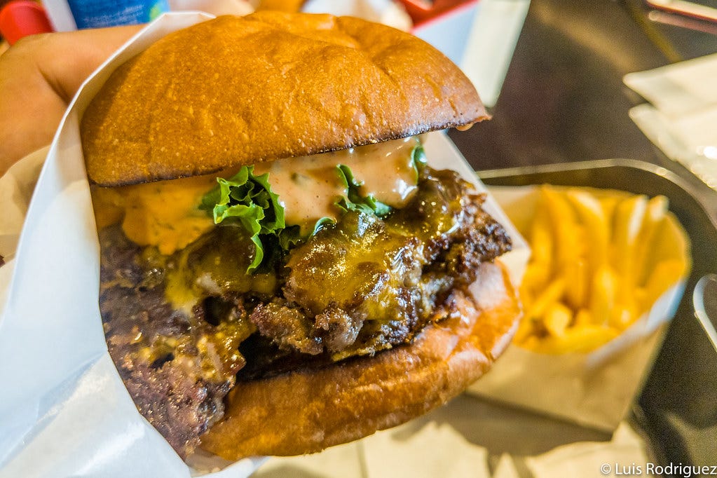 Hamburguesa doble de wagyu