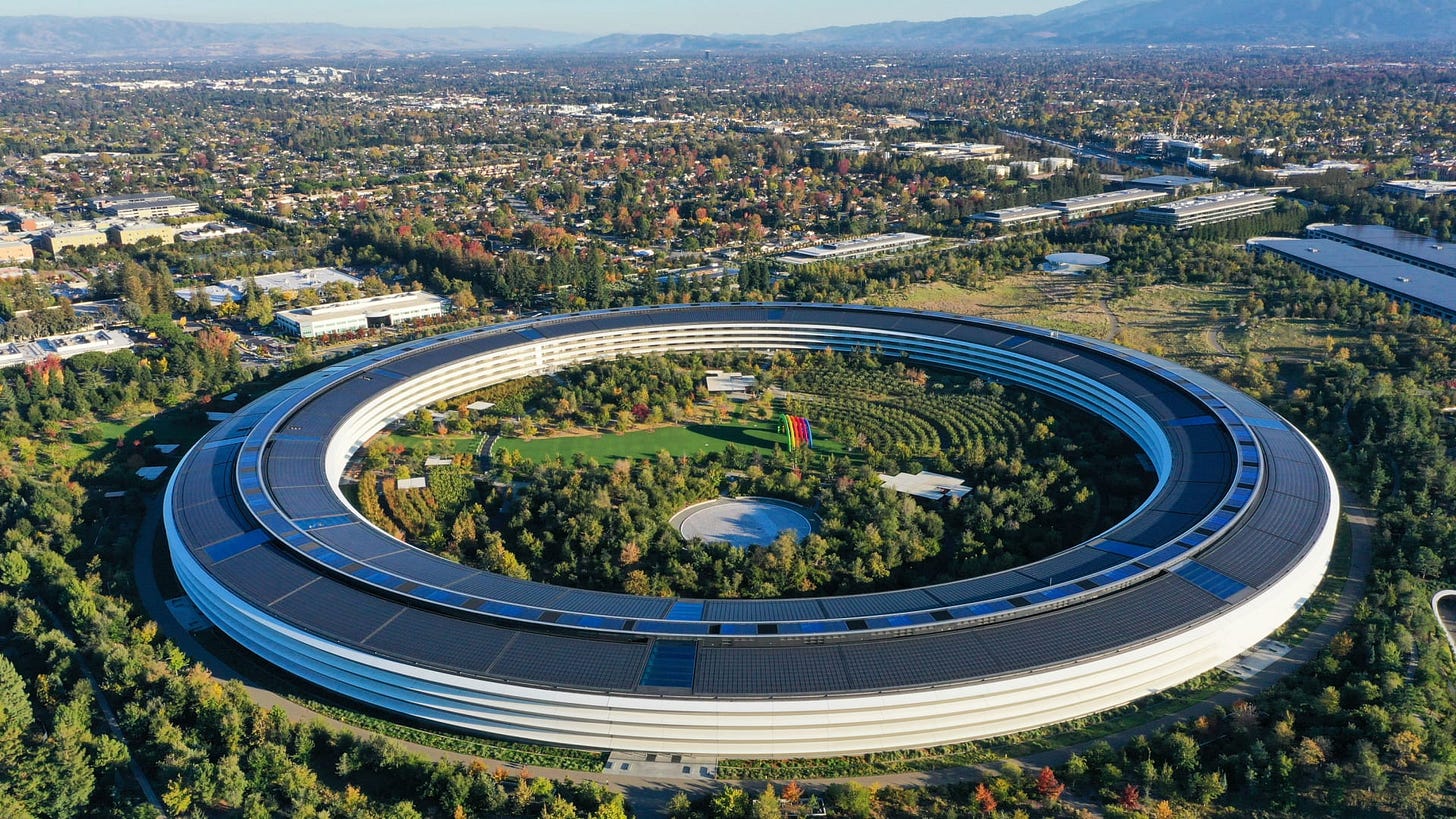 Apple's $5 Billion Office Complex Offers an Important Lesson About Employee Well-Being | Inc.com