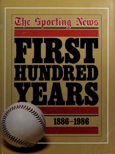 The Sporting News First Hundred Years Book Review