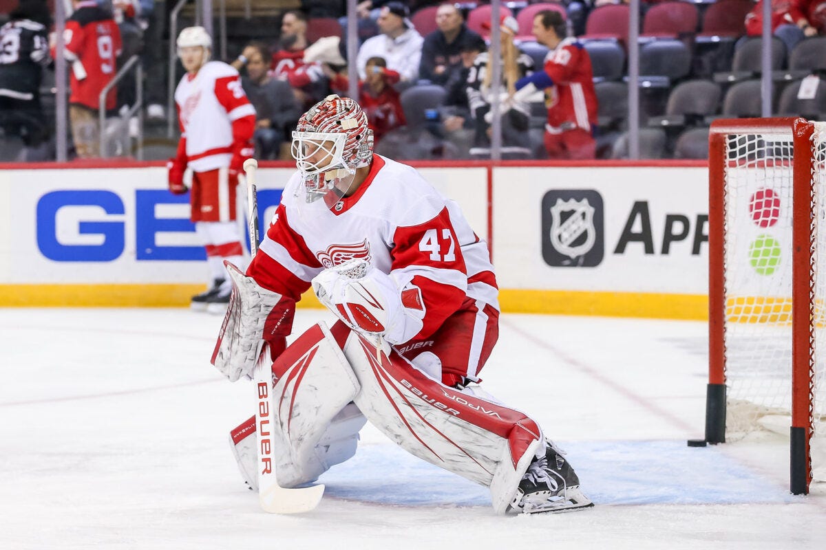 James Reimer Detroit Red Wings