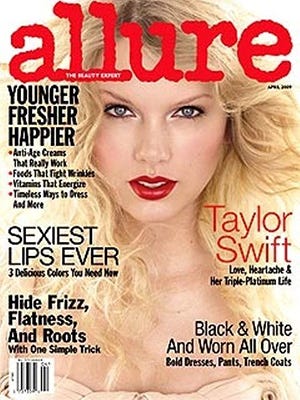 Taylor Swift Allure Cover Red Lips | rmrk*st | Remarkist Magazine
