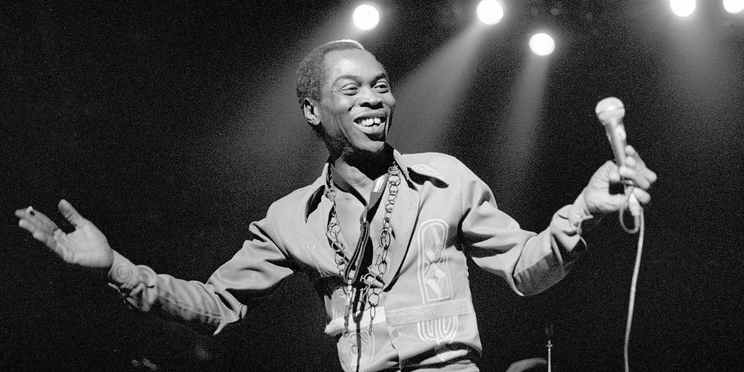 Fela Kuti Tribute Album Red Hot + Riot Released on Streaming for the First  Time: Listen | Pitchfork