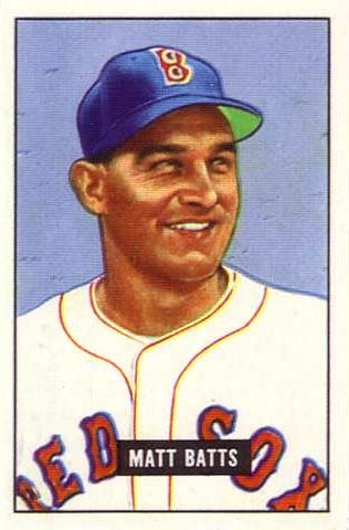 1951 Bowman Matt Batts