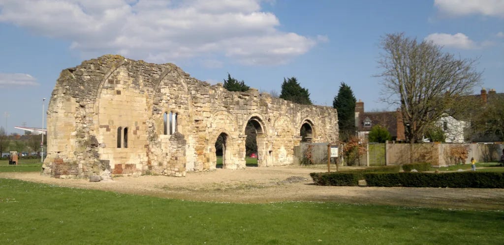 St. Oswald's Priory in Gloucester.