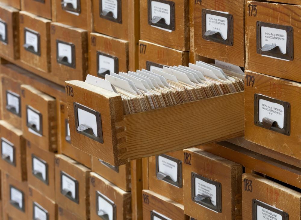 What is a Card Catalog? (with pictures)