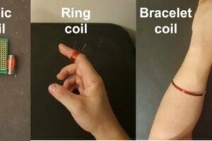 Different coil designs influence the amount of power harvested. Credit: Cui et al., 10.1145/3560905.3568526