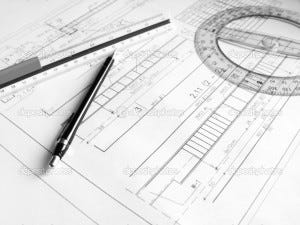 construction projects with blue