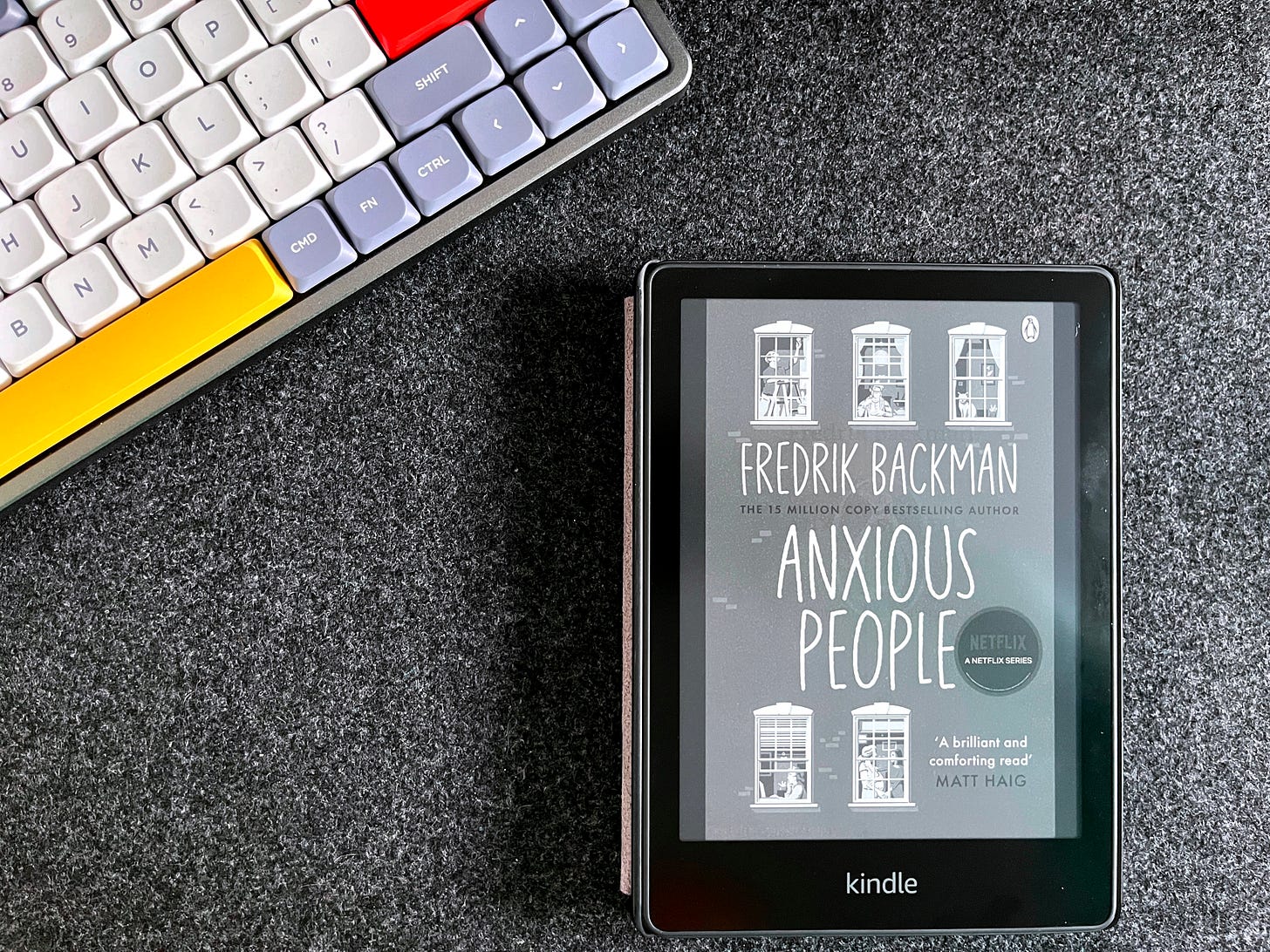 Anxious People on Kindle