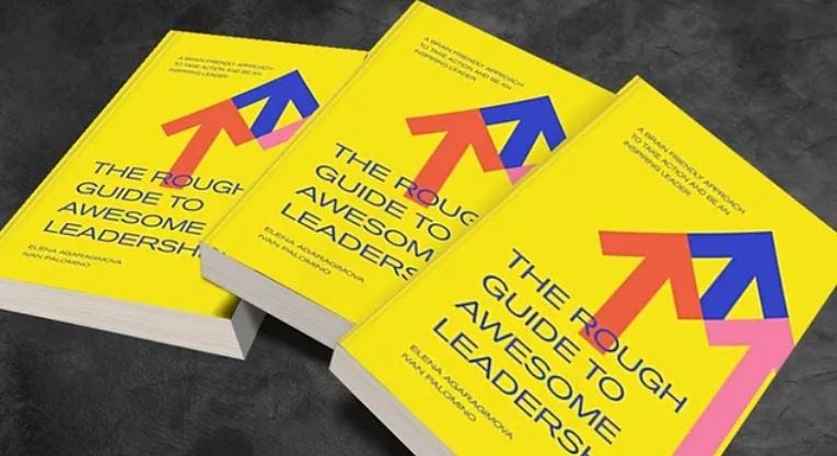 Book The rough guide to awesome leadership Ivan Palomino Elena Agaragimova