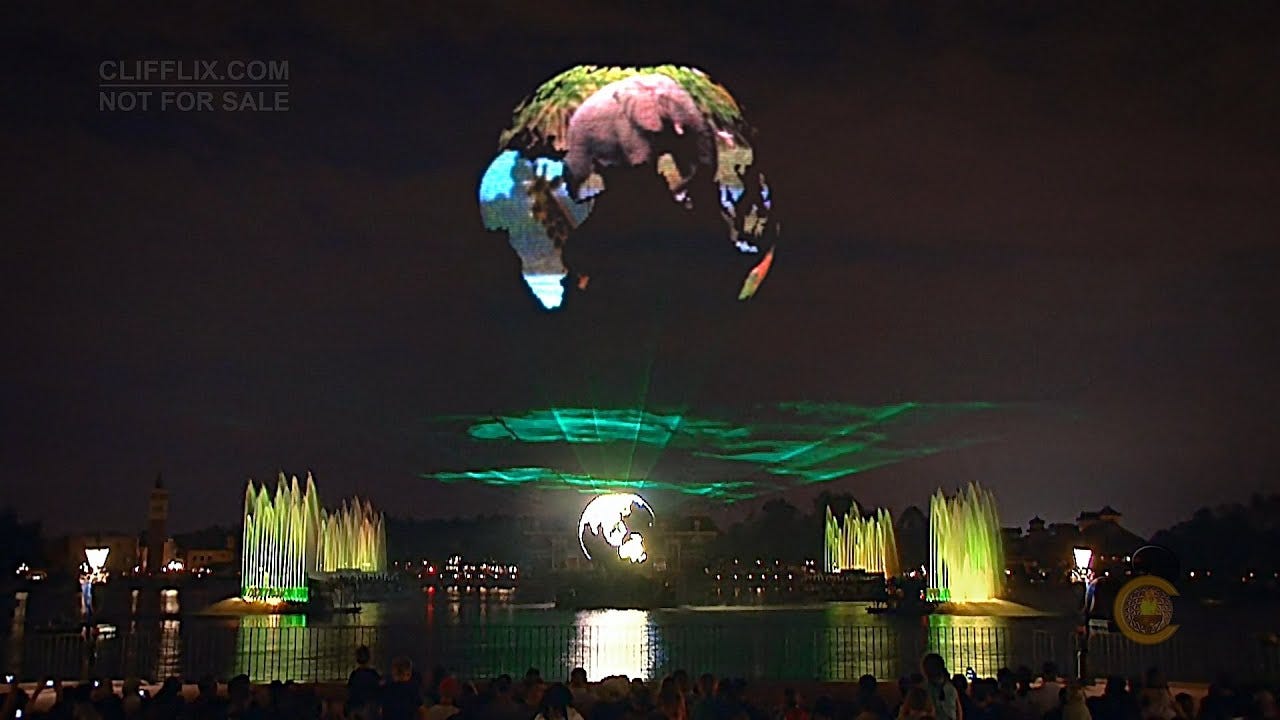 CLIFFLIX - A Tribute to IllumiNations: Reflections of Earth - GLOBE VIEW -  YouTube