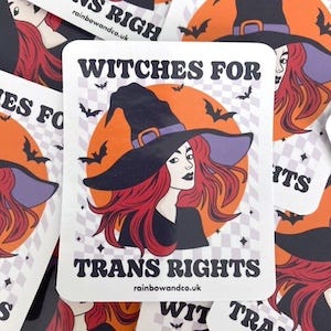 Witches for Trans Rights - by Danika Ellis