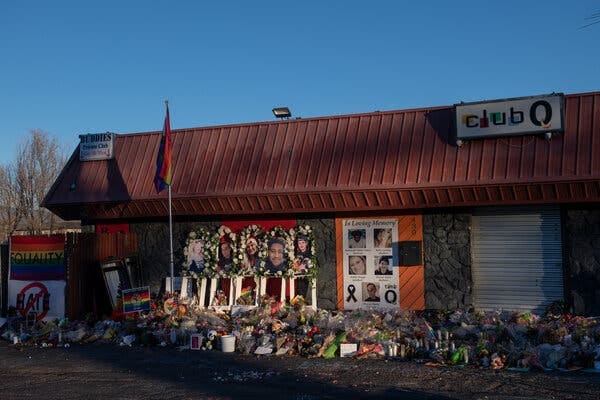 The incidents, which were reported in 46 states and the District of Columbia, also included the mass shooting in November at an L.G.B.T.Q. nightclub in Colorado.