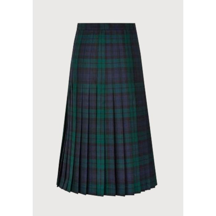 Tartan Skirt All Around Pleated