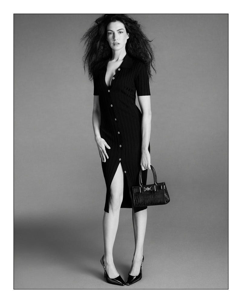 Versace Icons Campaign Featuring Anne Hathaway and Cillian Murphy, Photos