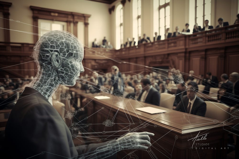 AI on trial.