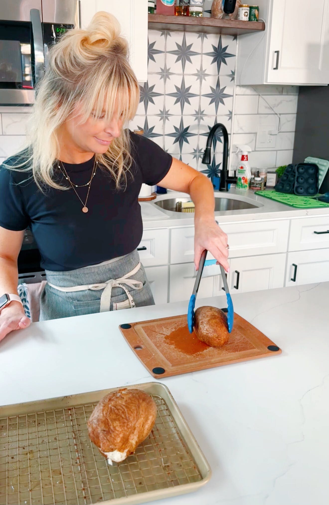 These three simple tips will make your baked potatoes perfect every time! Crispy on the outside and fluffy and creamy on the inside!