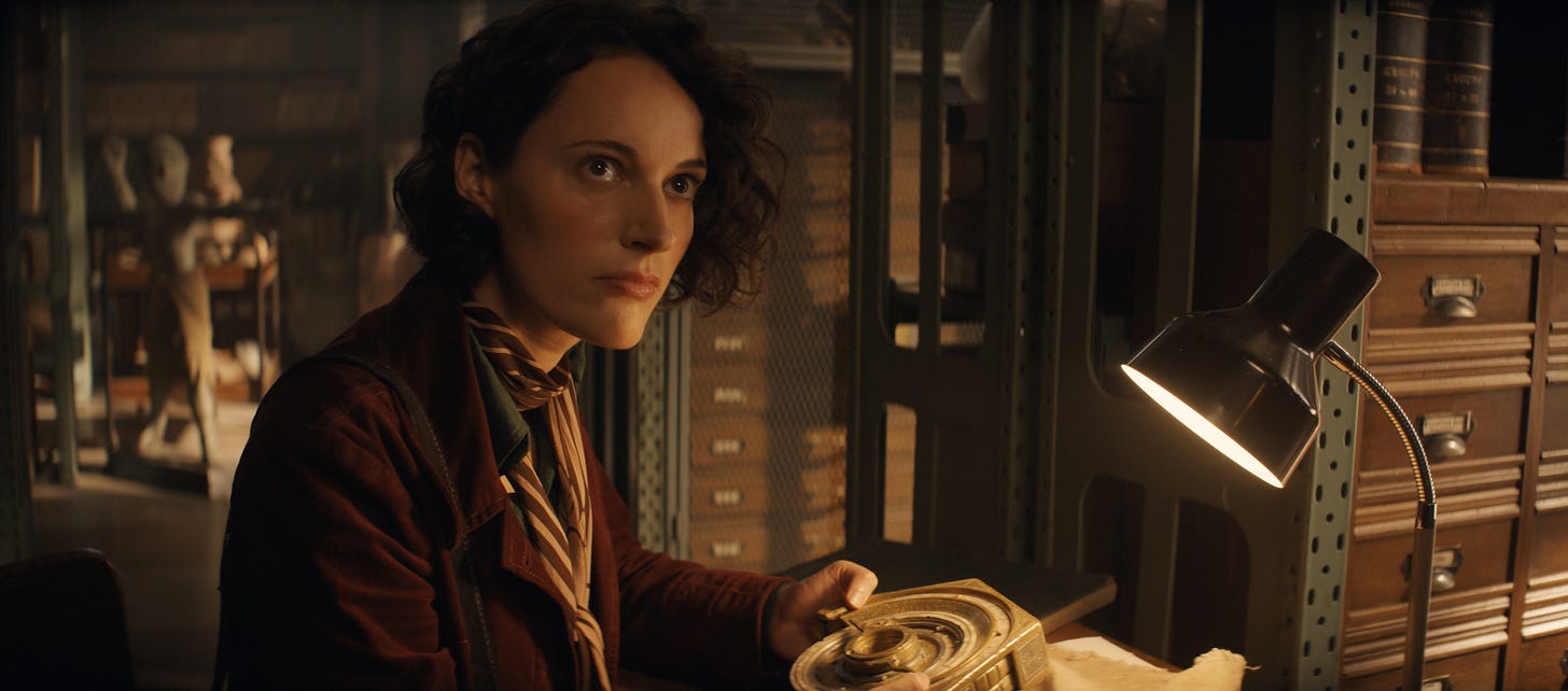 Phoebe Waller-Bridge as Helena Shaw in Indiana Jones and the Dial of Destiny 