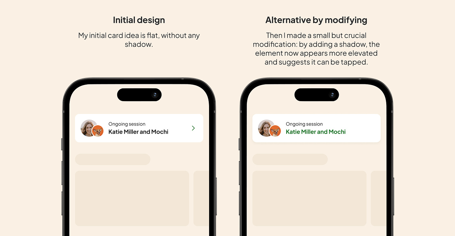 Design exploration | Modify