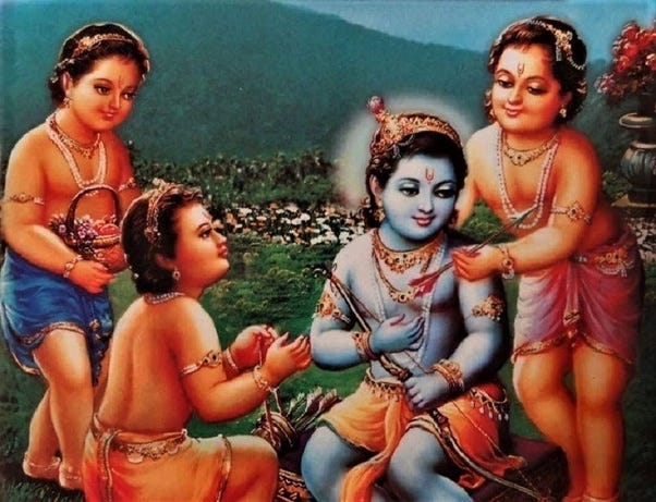Rama and his brothers