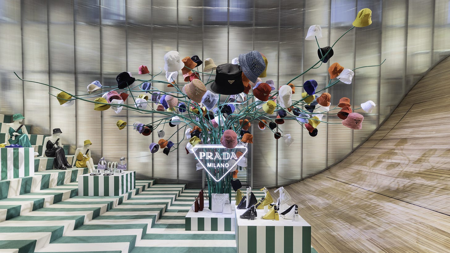 Frameweb | How do you continue to redefine luxury retail in a 20-year-old- flagship? Ask Prada