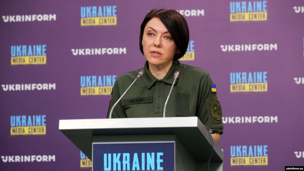 Deputy Defense Minister Hanna Malyar was among those dismissed.