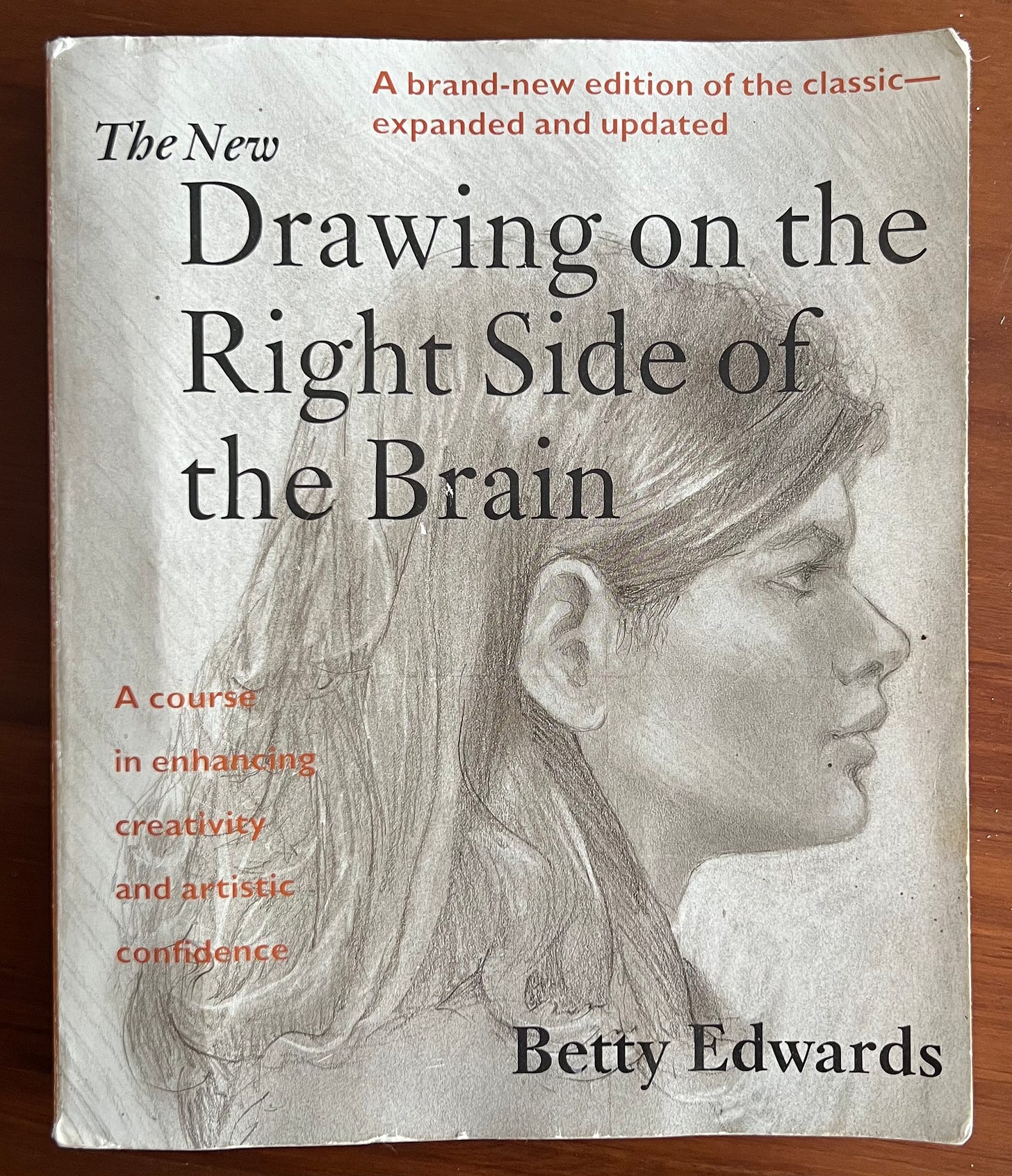 An image of the book "The New Drawing on the Right Side of the Brain"