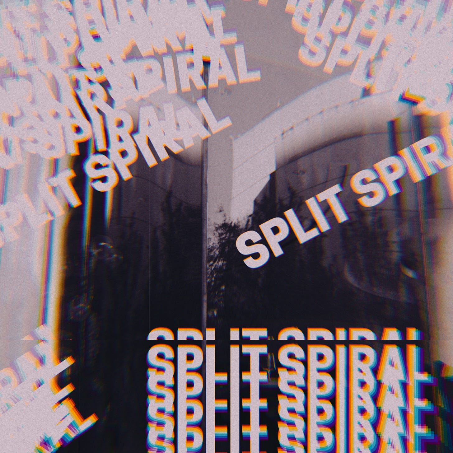 split spiral artwork cover