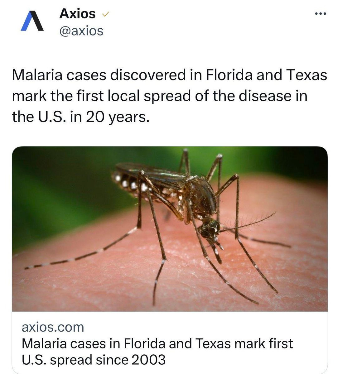 HORROR SHOW UPDATE: Are Genetically Modified Mosquitoes That Vaccinate Humans Now Causing U.S. Malaria Cases For First Time Since 2003?