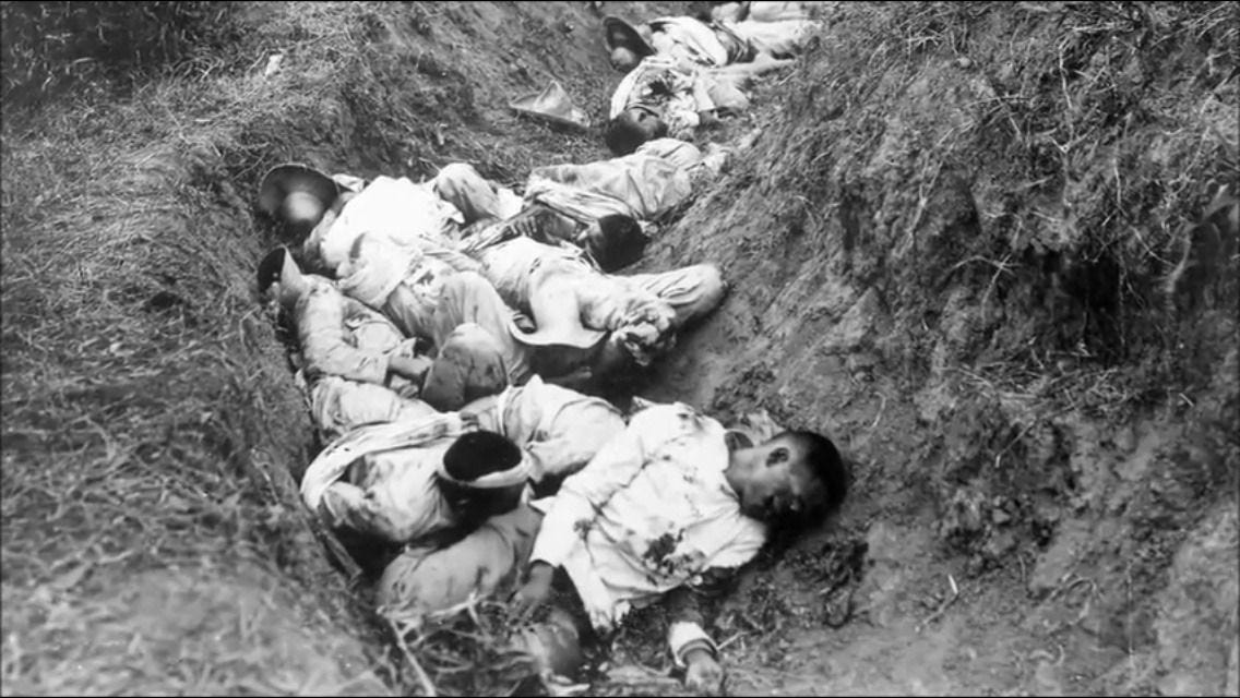 Cadavres de Philippins exécutés