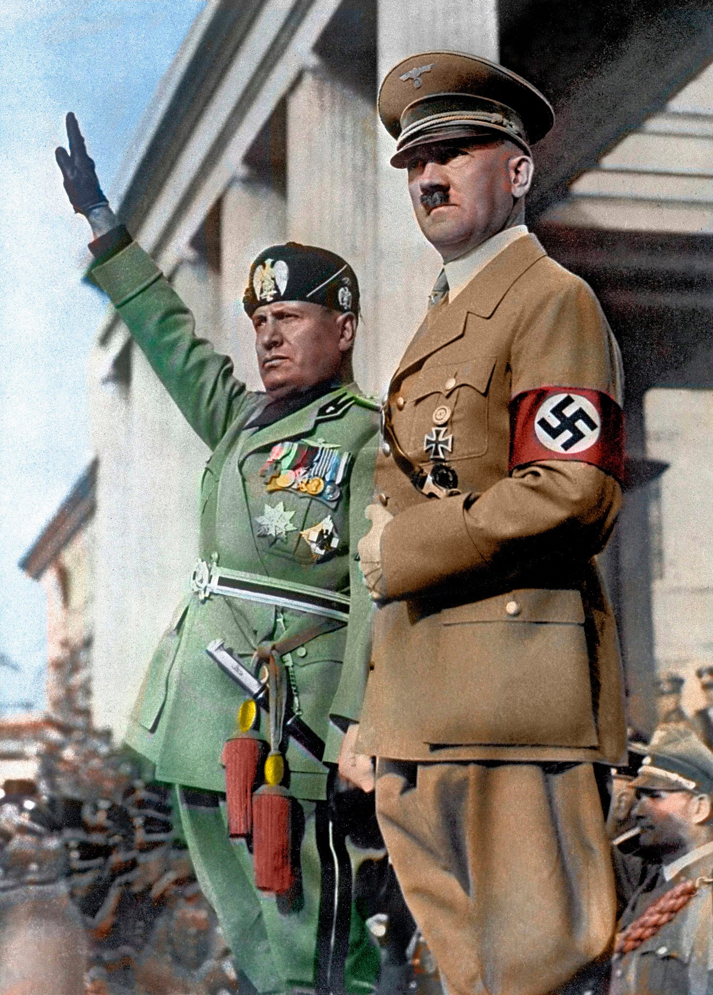 Mussolini and Hitler