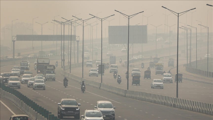 New curbs as air pollution hits 'severe' levels in India's capital