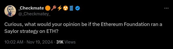 ETH Tweet