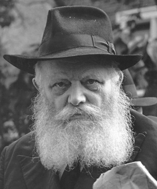 Chabad Leader Menachem Mendel Schneerson ———- Глава Хабада Менахем-Мендл Шнеерсон