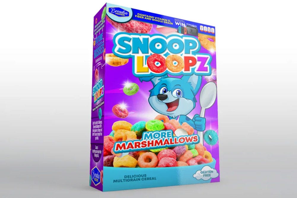 Broadus Snoop Loops cereal 