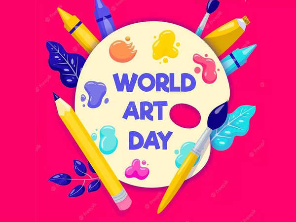 world art day history: World Art Day 2023: Share inspiring quotes, know  history & significance - The Economic Times