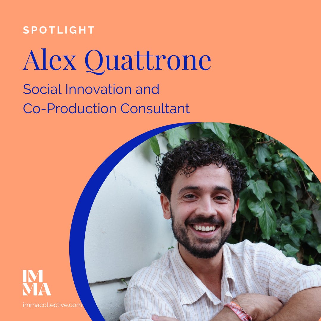 Alex Quattrone - social innovation and co-production consultant