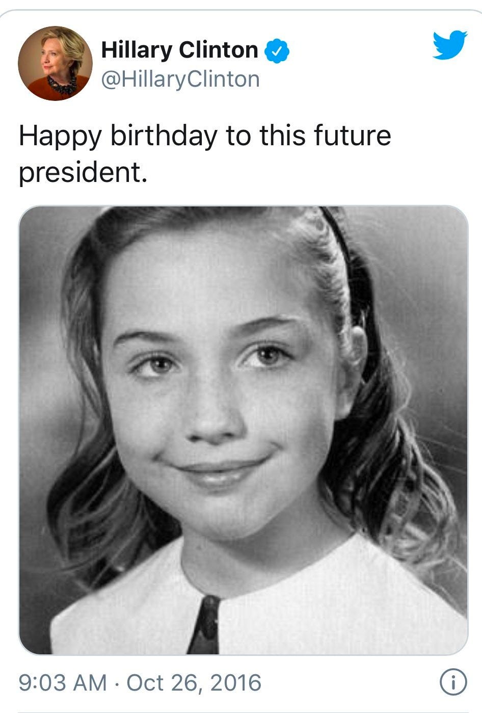 Rishi Bagree on X: "@HillaryClinton Happy Birthday @SenKamalaHarris 😂  https://t.co/QJMG1ulH6h" / X