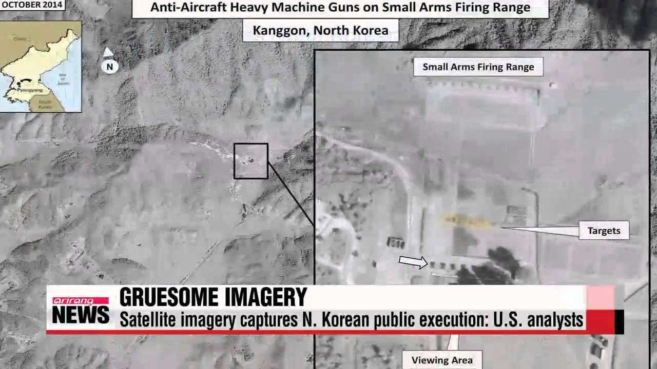 Satellite imagery captures N. Korean execution , ″북한 공개처형 장면 위성사진에 포착″